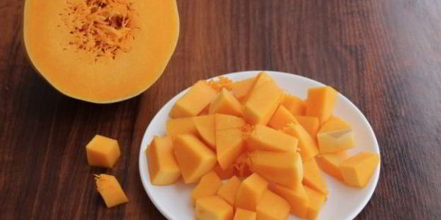 постная пшенная каша с тыквой