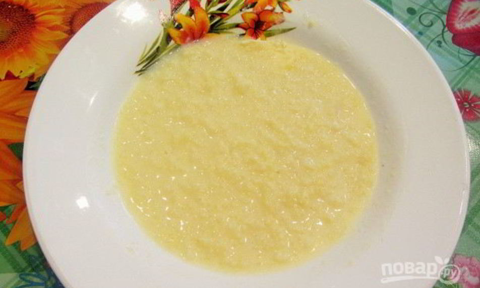 Рецепт пшенной каши малышка