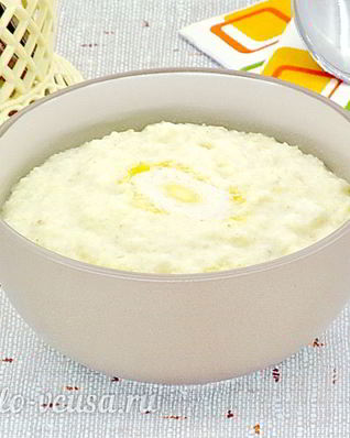 Пшенная каша на молоке в мультиварке