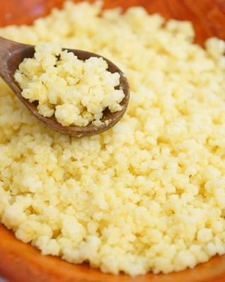 Пшенная каша на сухих сливках