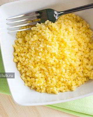 Пшенная каша на воде