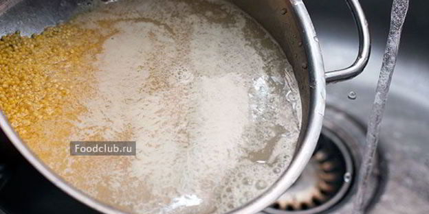 пшенная каша на воде