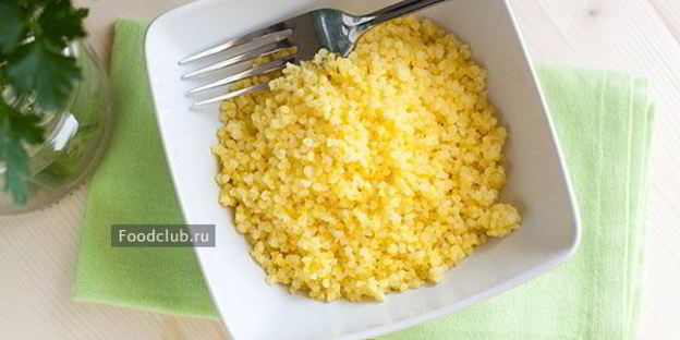 пшенная каша на воде