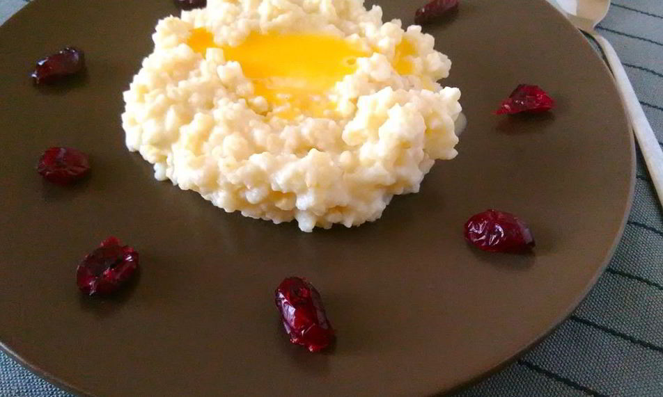 Рецепт пшенной каши с клюквой