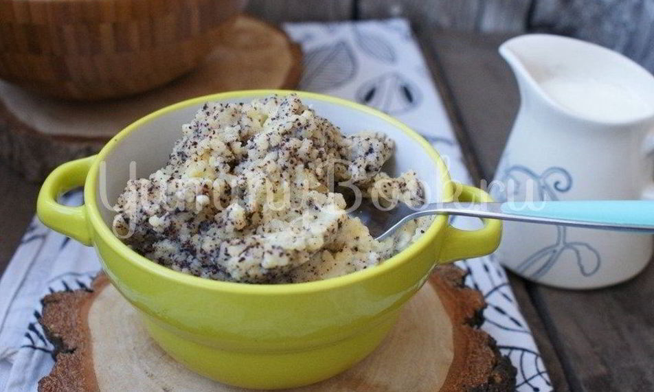 Рецепт пшенной каши с маком в мультиварке