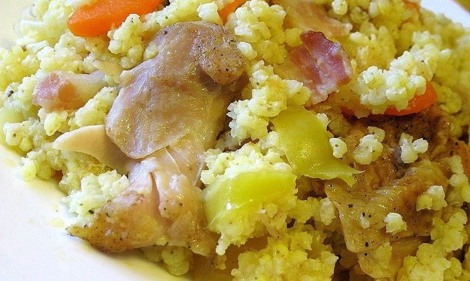 Рецепт пшенной каши с тушенкой в мультиварке