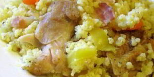 пшенная каша с тушенкой в мультиварке