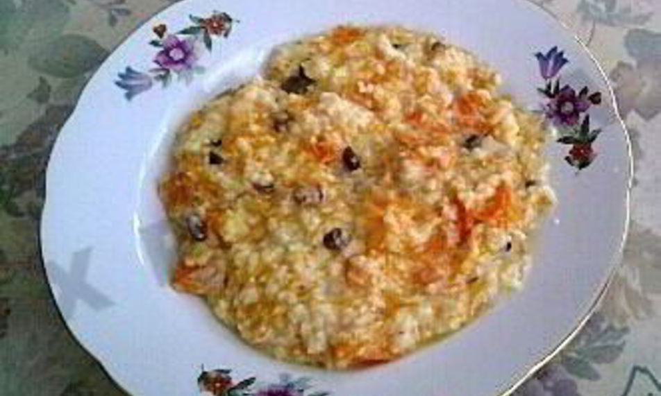 Рецепт пшенной каши с тыквой и изюмом
