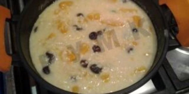 пшенная каша с тыквой и изюмом