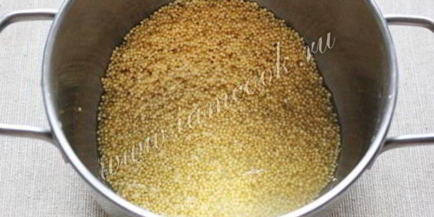 пшенная каша с тыквой и медом