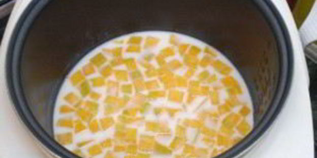 пшенная каша с тыквой на молоке