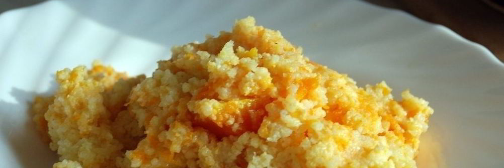 Пшенная каша с тыквой на воде