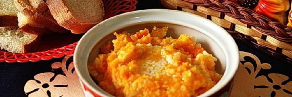 Пшенная каша с тыквой в духовке