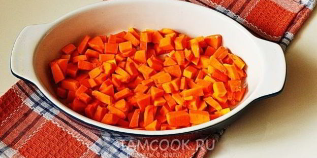 пшенная каша с тыквой в духовке