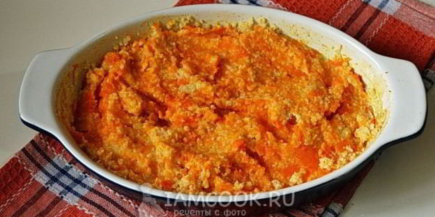 пшенная каша с тыквой в духовке