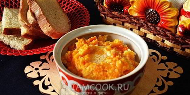 пшенная каша с тыквой в духовке