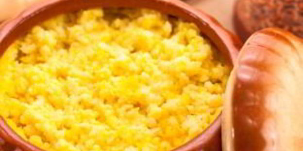 пшенная каша с тыквой в горшочке