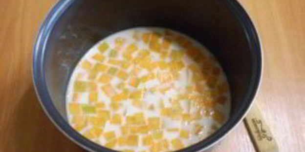 пшенная каша с тыквой в мультиварке