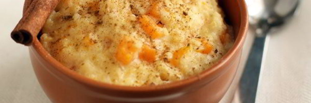 Пшенная каша с яблоками