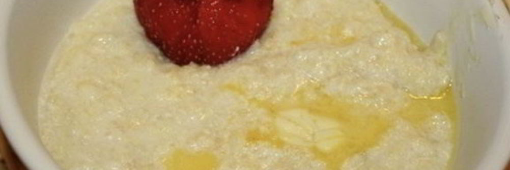 Пшенная каша в чугунке