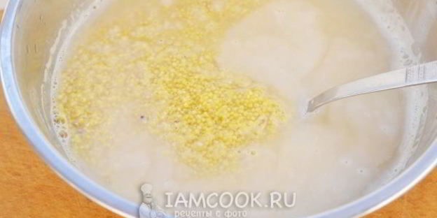 пшенная каша в горшочках