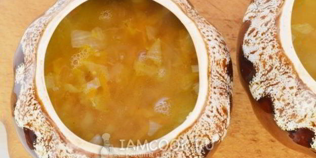 пшенная каша в горшочках