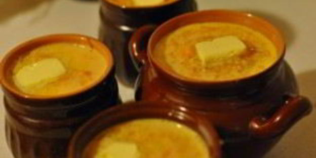 пшенная каша в горшочке