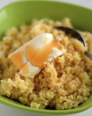 Пшенная каша в микроволновке