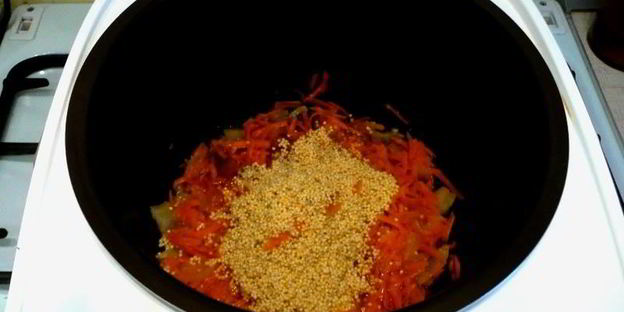 пшенная каша в мультиварке на воде