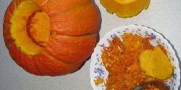 пшенная каша в тыкве