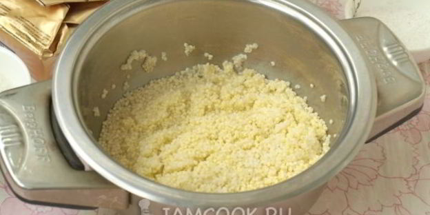 рисово-пшенная каша на молоке