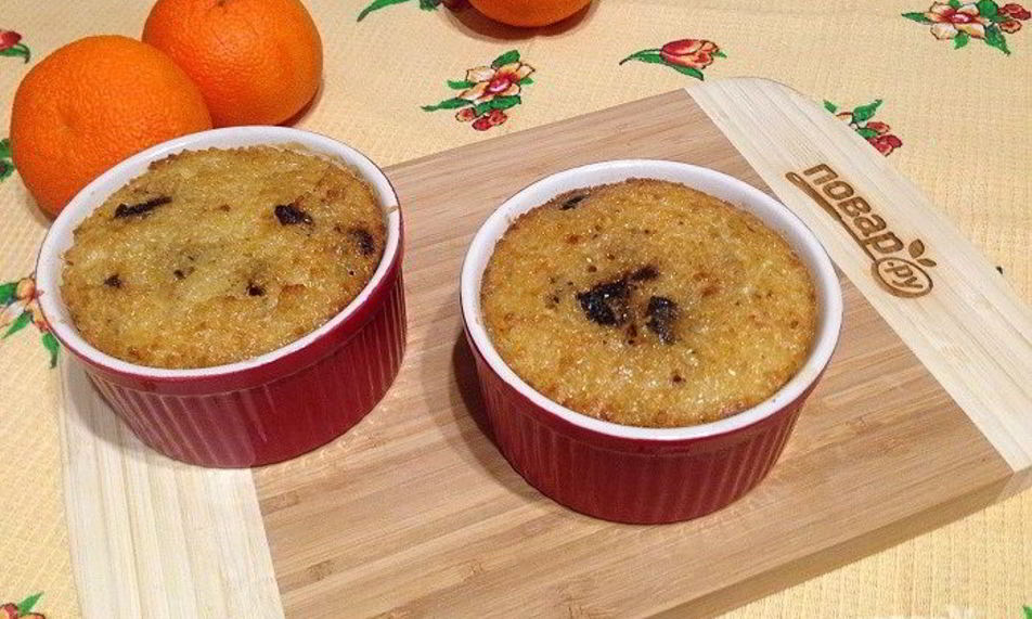 Рецепт запеченной пшенной каши с черносливом