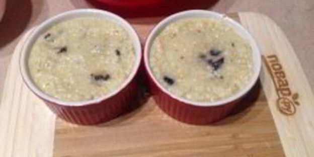 запеченная пшенная каша с черносливом