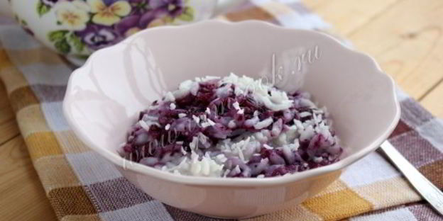 рисовая безмолочная каша