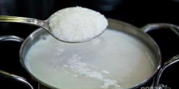 рисовая каша молочная