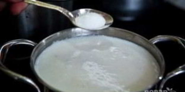 рисовая каша молочная