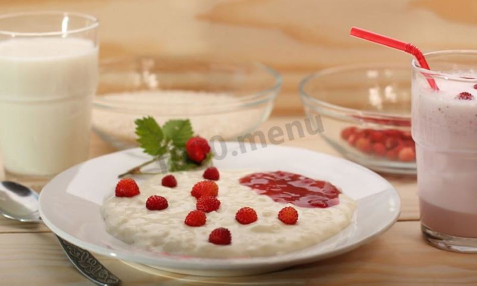 Рецепт рисовой каши на козьем молоке