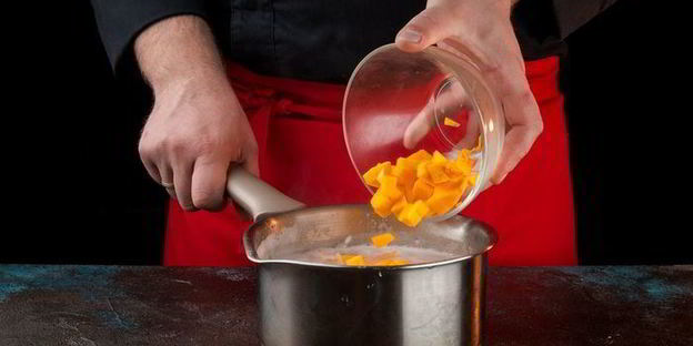 рисовая каша на молоке с тыквой