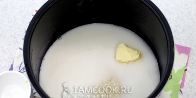 рисовая каша на молоке в мультиварке