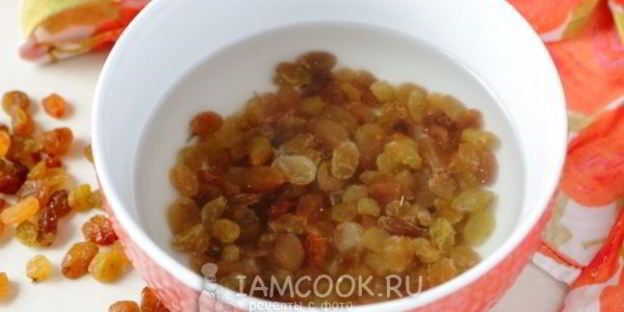 рисовая каша на воде с изюмом