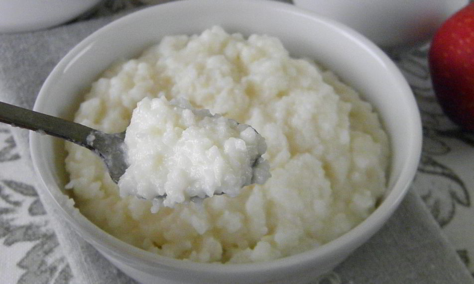 Рецепт рисовой каши размазня на молоке