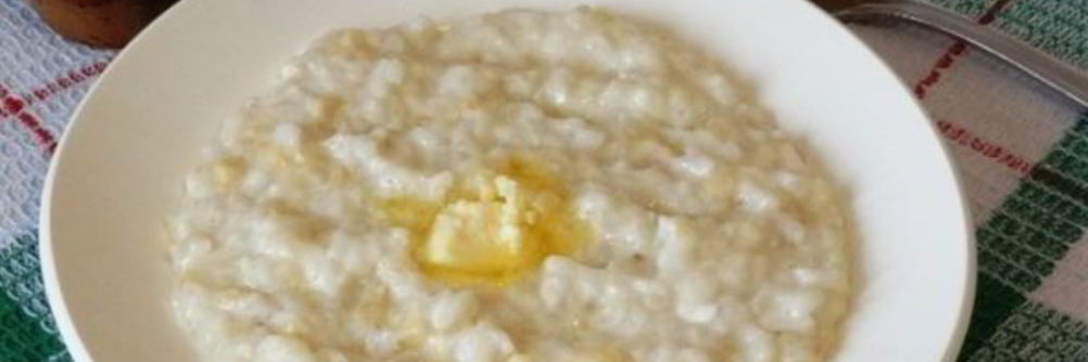 Рисовая каша с бананом