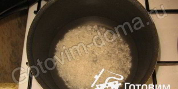 рисовая каша с грушей