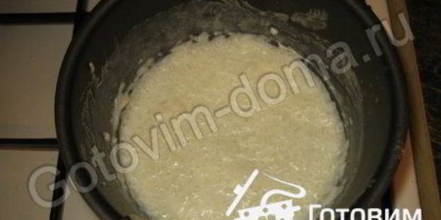 рисовая каша с грушей