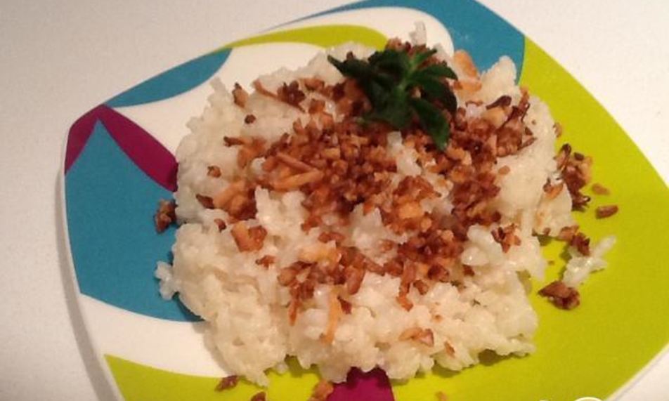 Рецепт рисовой каши с кокосовой стружкой