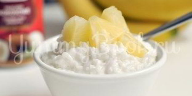 рисовая каша с кокосовым молоком