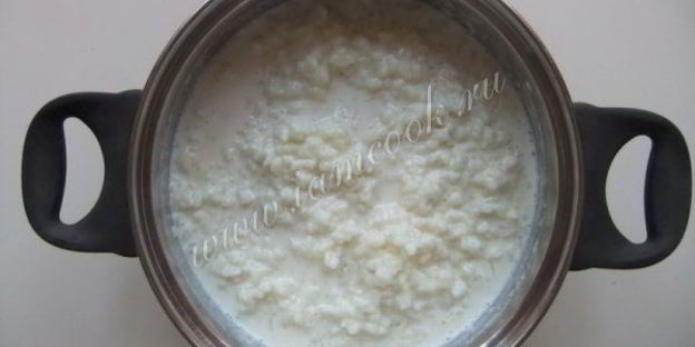 рисовая каша с корицей