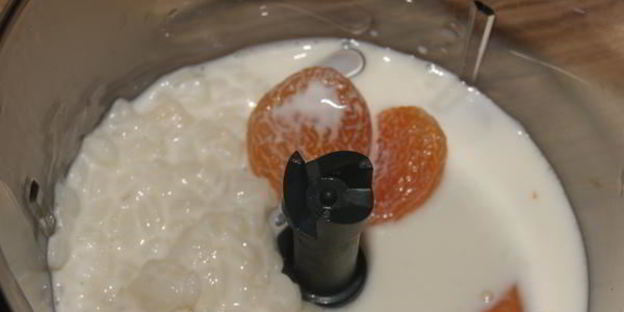 рисовая каша с морковью и курагой