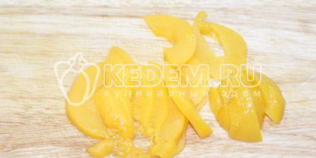 рисовая каша с персиком