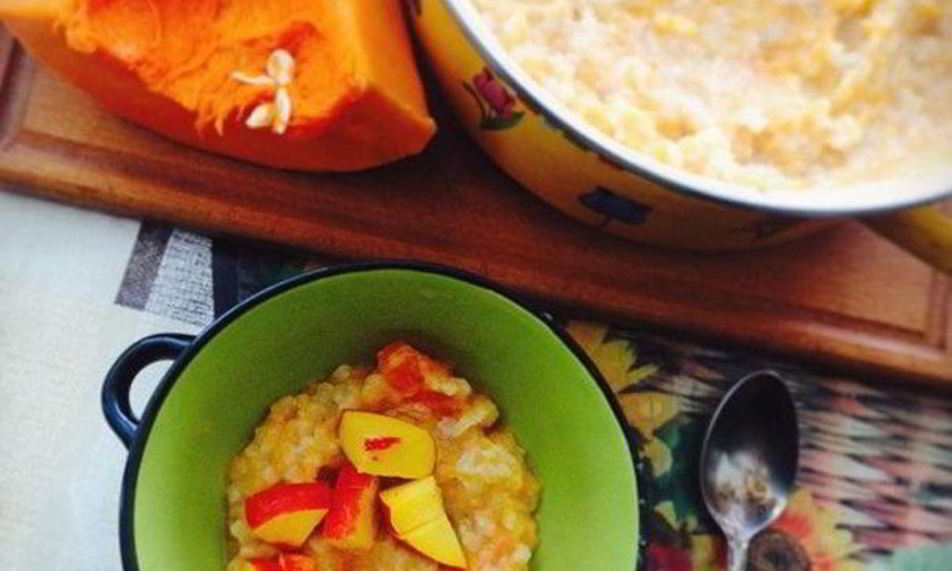 Рецепт рисовой каши с тыквой и корицей